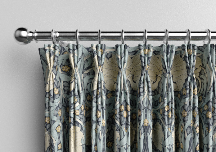 William Morris Pimpernel, Indigo - Made to Measure Curtains - Image 11